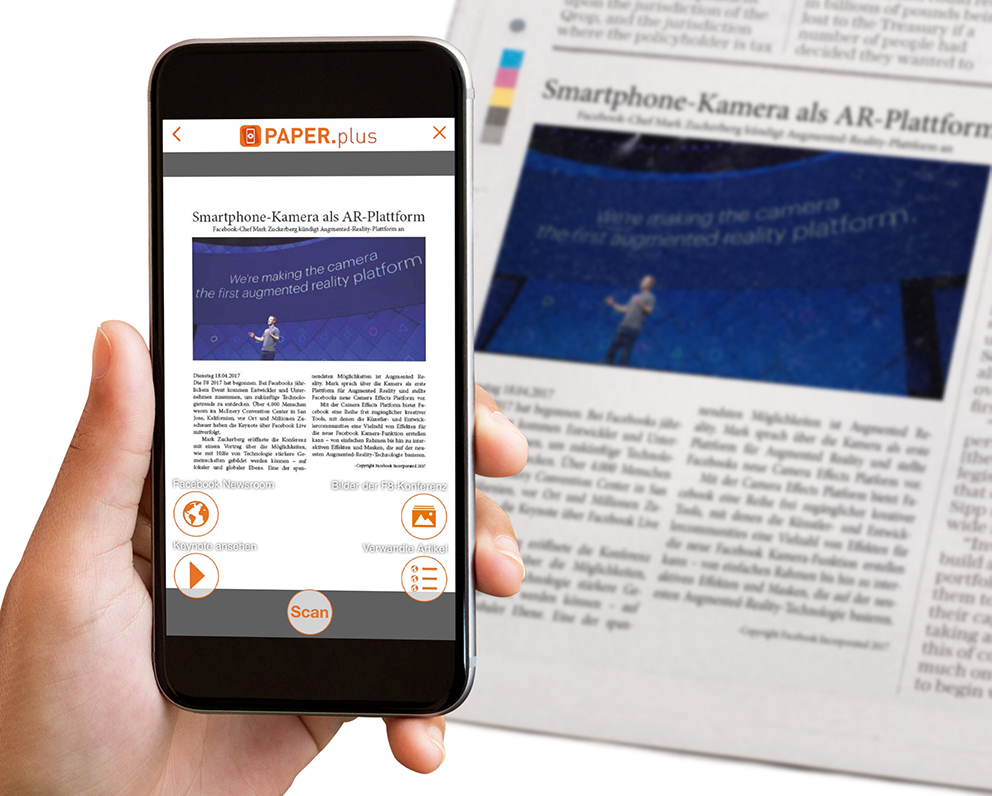 Online enhancement of printed articles