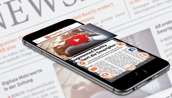kalorie bundt grænse PAPER.plus App English | Augmented Reality App for Print Media with CMS